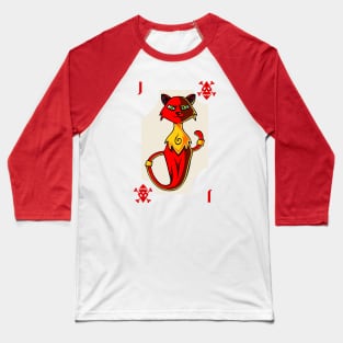 Easy Halloween Playing Card Costume: Jack of Diamonds Baseball T-Shirt